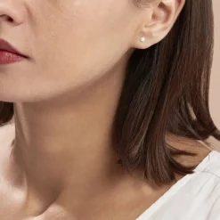 Histoire d'Or Boucles D'oreilles Suki Or Jaune Perle De Culture Best