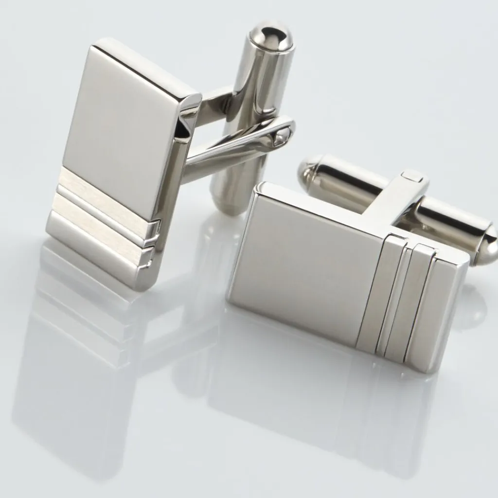 Histoire d'Or Boutons De Manchette Acier Blanc Moritz Online