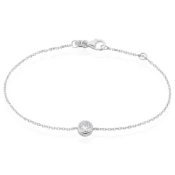 Histoire d'Or Bracelet Abha Argent Blanc Oxyde De Zirconium Outlet