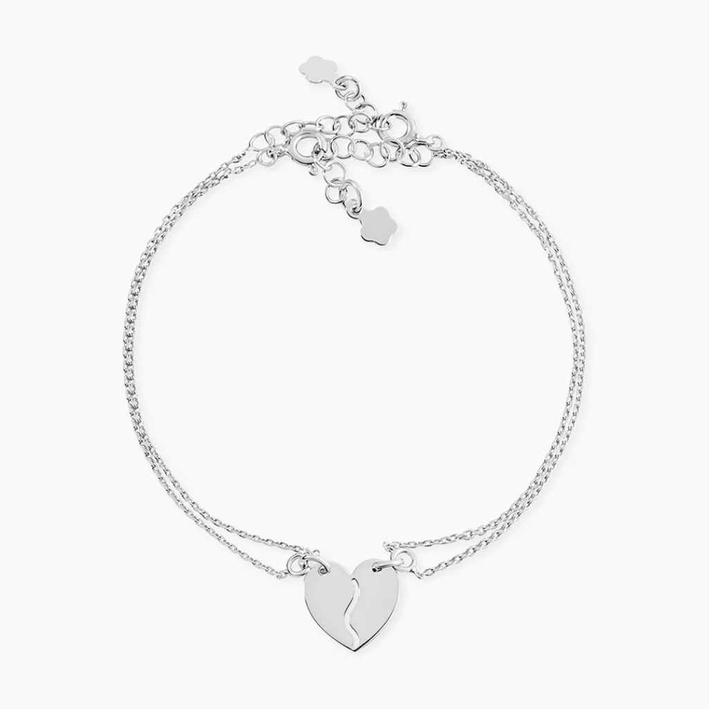 Histoire d'Or Bracelet Abrar Argent Blanc Clearance