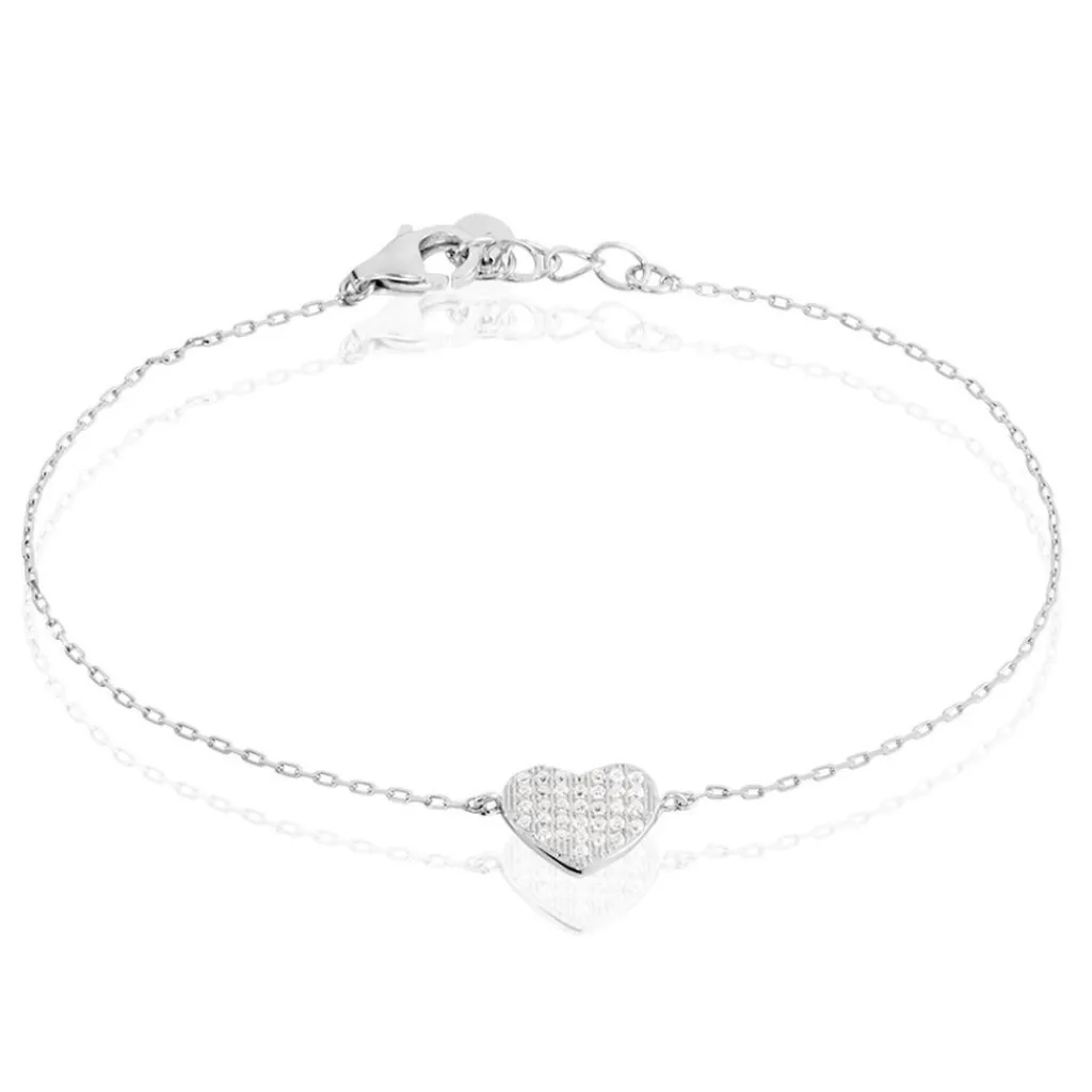 Histoire d'Or Bracelet Achahildis Argent Oxyde De Zirconium Best
