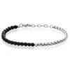 Histoire d'Or Bracelet Acier Blanc Christiano Onyx Sale