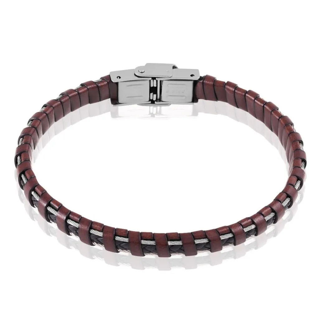 Histoire d'Or Bracelet Acier Blanc Edouard Hot