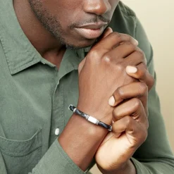 Histoire d'Or Bracelet Acier Blanc Pacome Sale