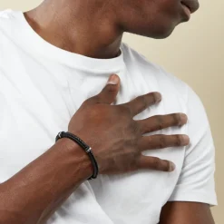 Histoire d'Or Bracelet Acier Blanc Polo New