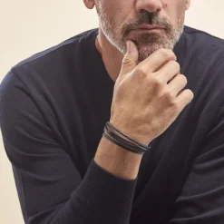 Histoire d'Or Bracelet Acier Blanc Romain Clearance