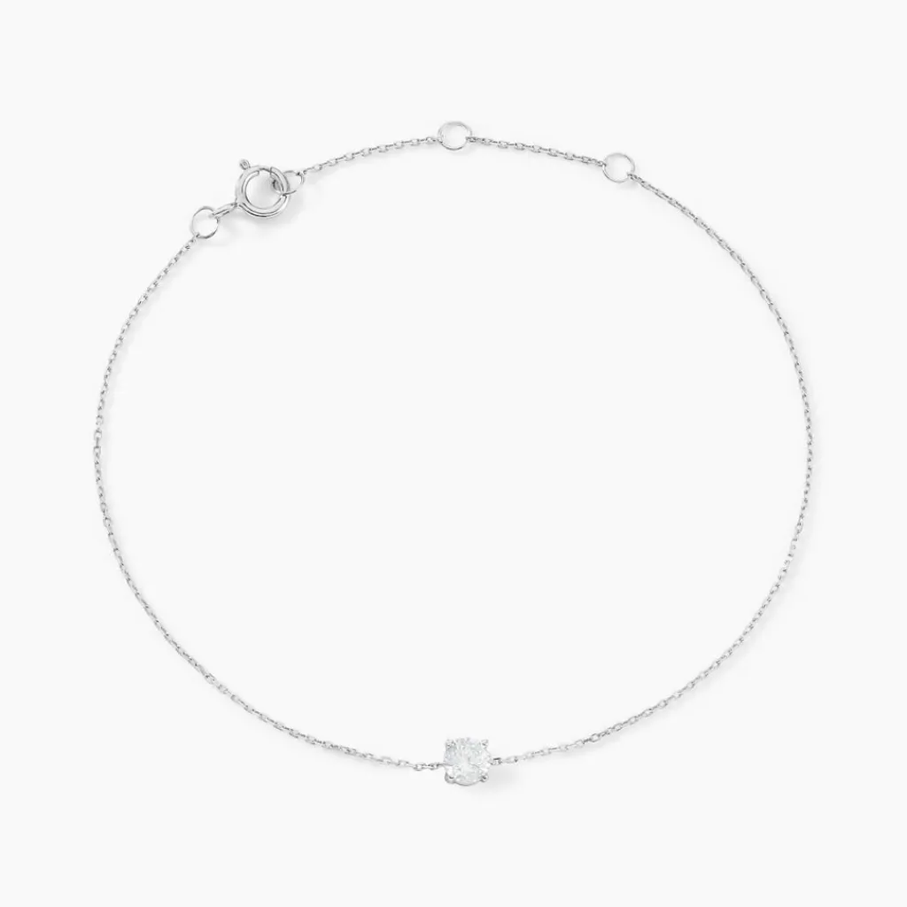Histoire d'Or Bracelet Adula De Zirconium or blanc oxyde Best