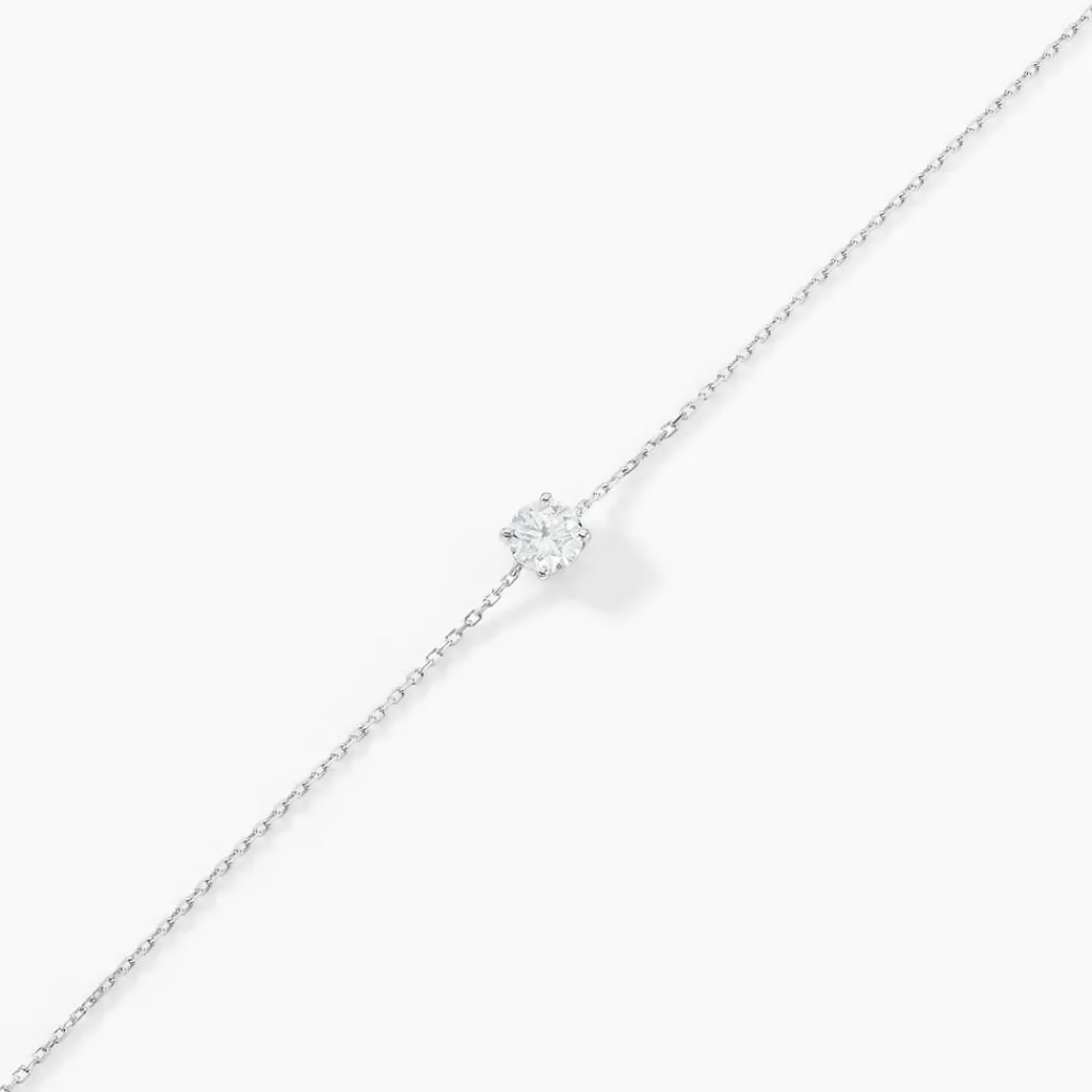 Histoire d'Or Bracelet Adula De Zirconium or blanc oxyde Best