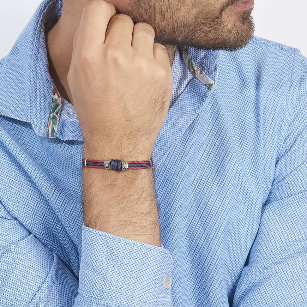 JOURDAN Bracelet Agarae Acier Blanc Clearance