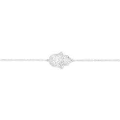 Histoire d'Or Bracelet Aicha Or Blanc Diamant Hot