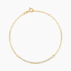 Histoire d'Or Bracelet Ajith Or Jaune Oxyde De Zirconium