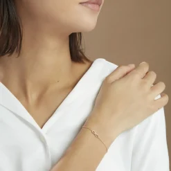 Histoire d'Or Bracelet Ajna Plaqué Or Jaune Hot