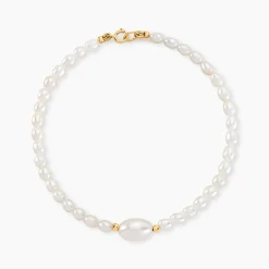 Histoire d'Or Bracelet Akil Or Jaune Perle De Culture Best