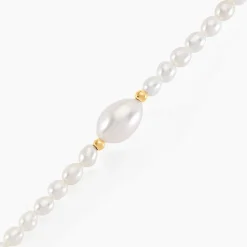 Histoire d'Or Bracelet Akil Or Jaune Perle De Culture Best