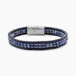 Histoire d'Or Bracelet Alassio Acier Blanc Sodalite acier blanc sodalite bleu New