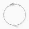 Histoire d'Or Bracelet Alda Argent Blanc Oxyde De Zirconium Clearance