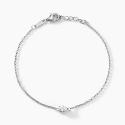 Histoire d'Or Bracelet Alda Argent Blanc Oxyde De Zirconium Clearance