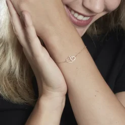 Histoire d'Or Bracelet Alexandra Plaqué Or Jaune Oxyde De Zirconium Best