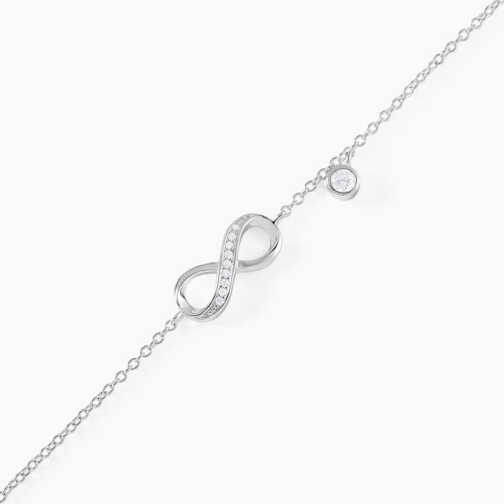 Histoire d'Or Bracelet Alexandros Argent Oxyde De Zirconium Outlet