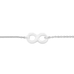 Histoire d'Or Bracelet Alicia Argent Blanc Céramique argent blanc céramique blanche