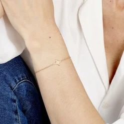 Histoire d'Or Bracelet Alisee Plaqué Or Jaune Online