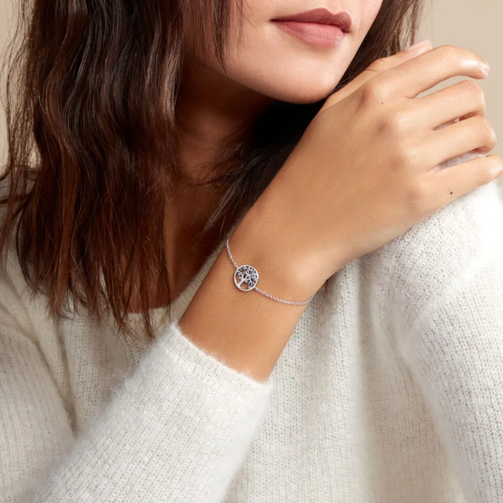 Histoire d'Or Bracelet Alive Argent Blanc Oxyde De Zirconium Outlet