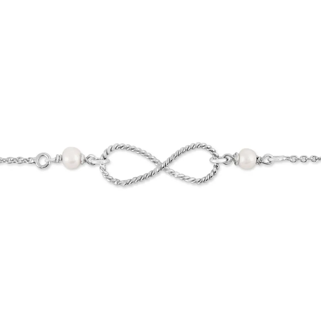 Histoire d'Or Bracelet Aliya Argent Blanc Pierre De Synthese Clearance
