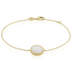 Histoire d'Or Bracelet Alyhana Plaqué Or Jaune Nacre Online