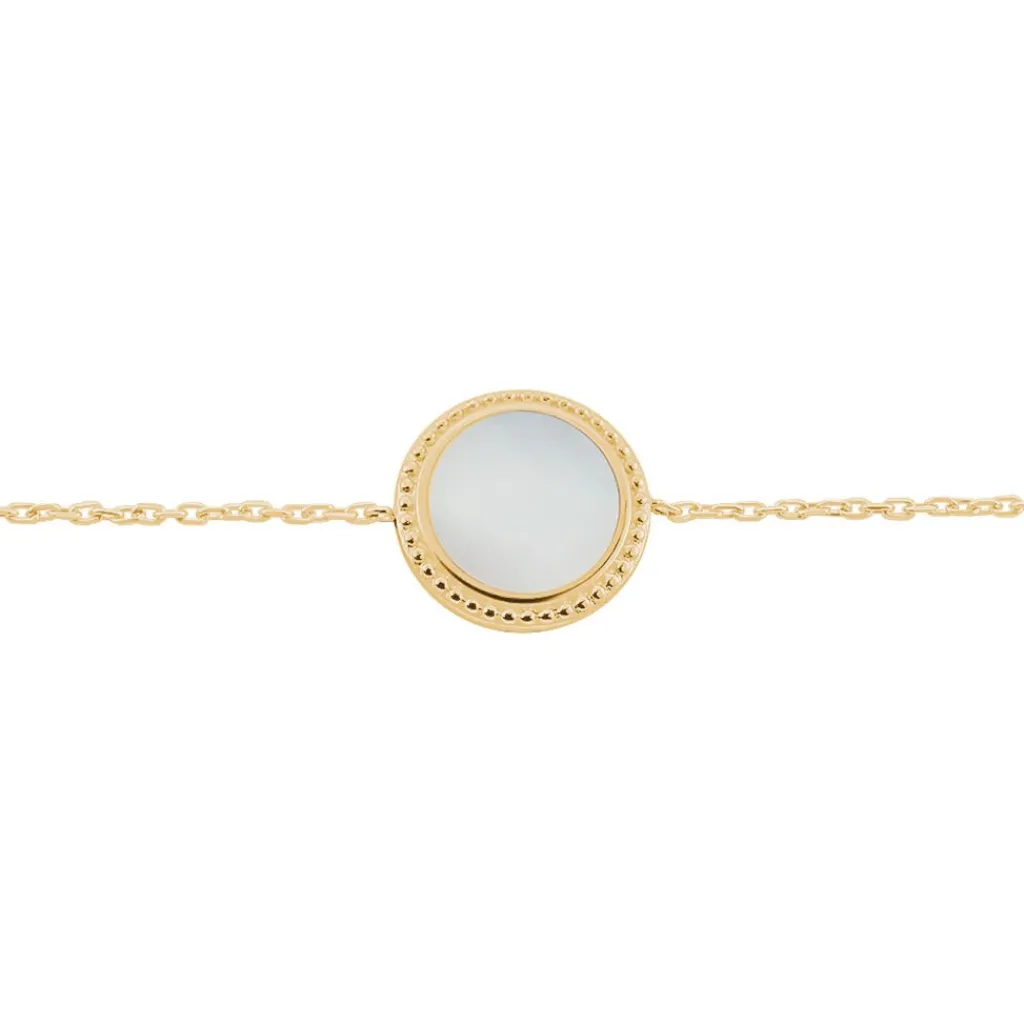 Histoire d'Or Bracelet Alyhana Plaqué Or Jaune Nacre Online