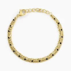 Histoire d'Or Bracelet Amala Acier Doré Clearance