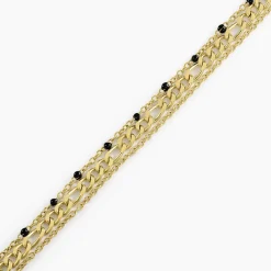 Histoire d'Or Bracelet Amala Acier Doré Clearance