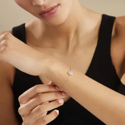 Histoire d'Or Bracelet Amantine Argent Blanc Oxyde De Zirconium Outlet