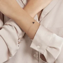 Histoire d'Or Bracelet Amellia Argent Rose Oxyde De Zirconium Outlet