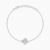 Histoire d'Or Bracelet Anasthase Argent Blanc Oxyde De Zirconium Sale