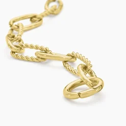 Histoire d'Or Bracelet Andria Acier Jaune Outlet