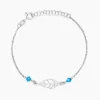 Histoire d'Or Bracelet Angelika Argent Blanc Pierre De Synthese Online