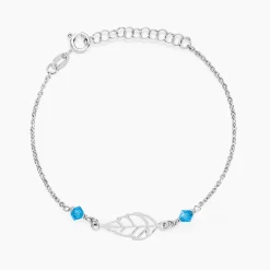 Histoire d'Or Bracelet Angelika Argent Blanc Pierre De Synthese Online