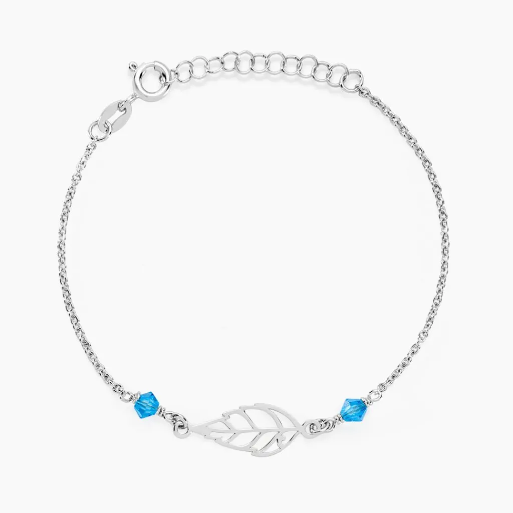 Histoire d'Or Bracelet Angelika Argent Blanc Pierre De Synthese Online