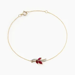 Histoire d'Or Bracelet Angie Diamant or jaune rubis Outlet