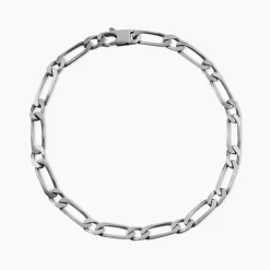 Histoire d'Or Bracelet Anilo Noircie Argent Blanc Outlet