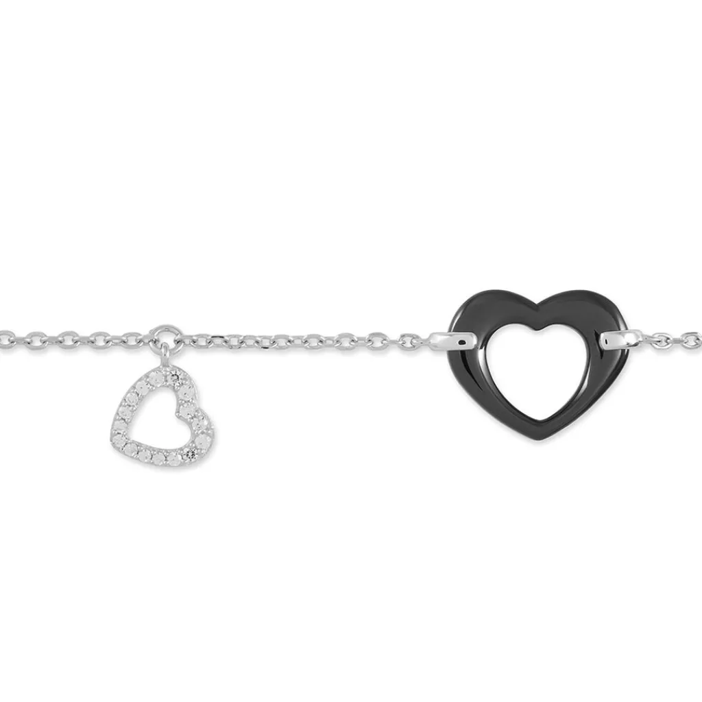 Histoire d'Or Bracelet Anissa Argent Blanc Céramique Et Oxyde De Zirconium Online