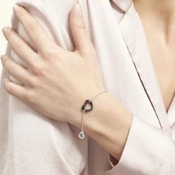 Histoire d'Or Bracelet Anissa Argent Blanc Céramique Et Oxyde De Zirconium Online