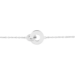 Histoire d'Or Bracelet Anjeza Argent Blanc Discount