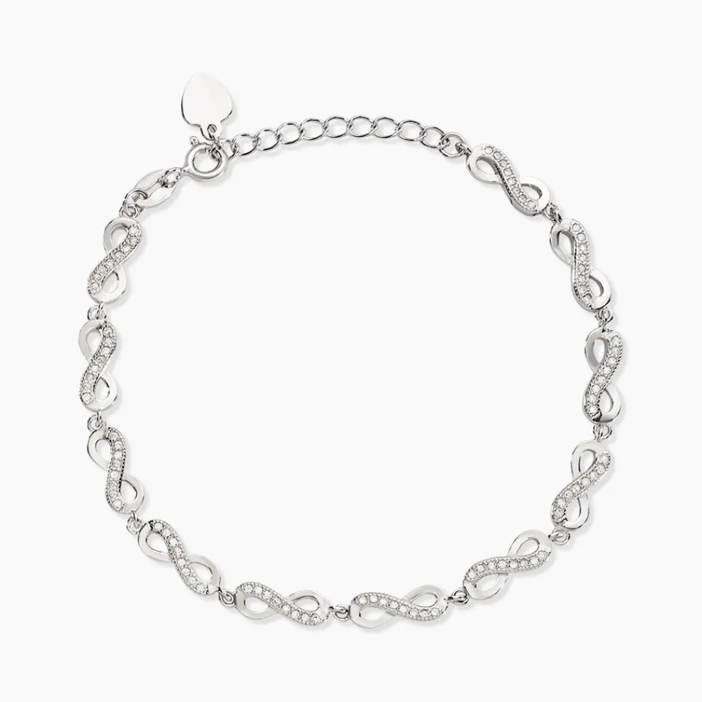 Histoire d'Or Bracelet Anka Argent Blanc Oxyde De Zirconium Sale