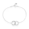 Histoire d'Or Bracelet Anne Argent Blanc Oxyde De Zirconium New