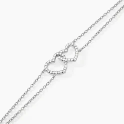 Histoire d'Or Bracelet Anne-ael Argent Blanc Oxyde De Zirconium Clearance