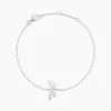 Histoire d'Or Bracelet Anne-louise Argent Blanc Clearance