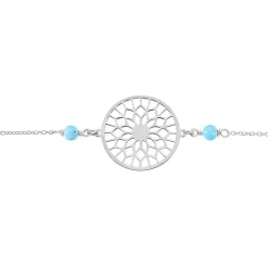 Histoire d'Or Bracelet Anoki Argent Blanc Discount