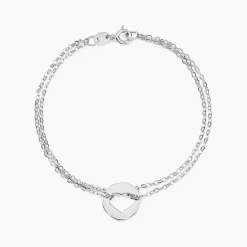 Histoire d'Or Bracelet Antonya Argent Blanc New