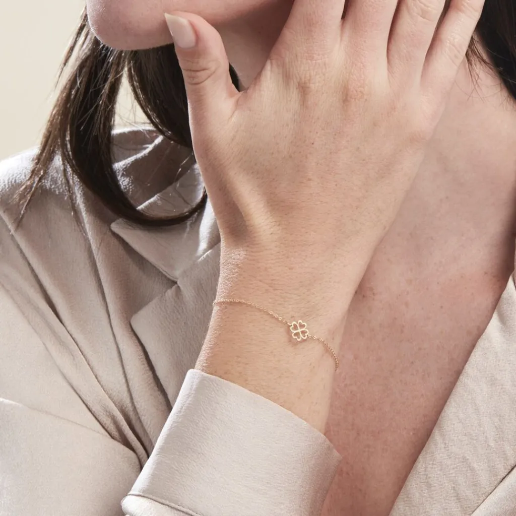 Histoire d'Or Bracelet Aquilegia Or Jaune Clearance